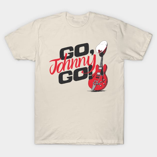 Go Johnny Go! T-Shirt by adiartworks.com